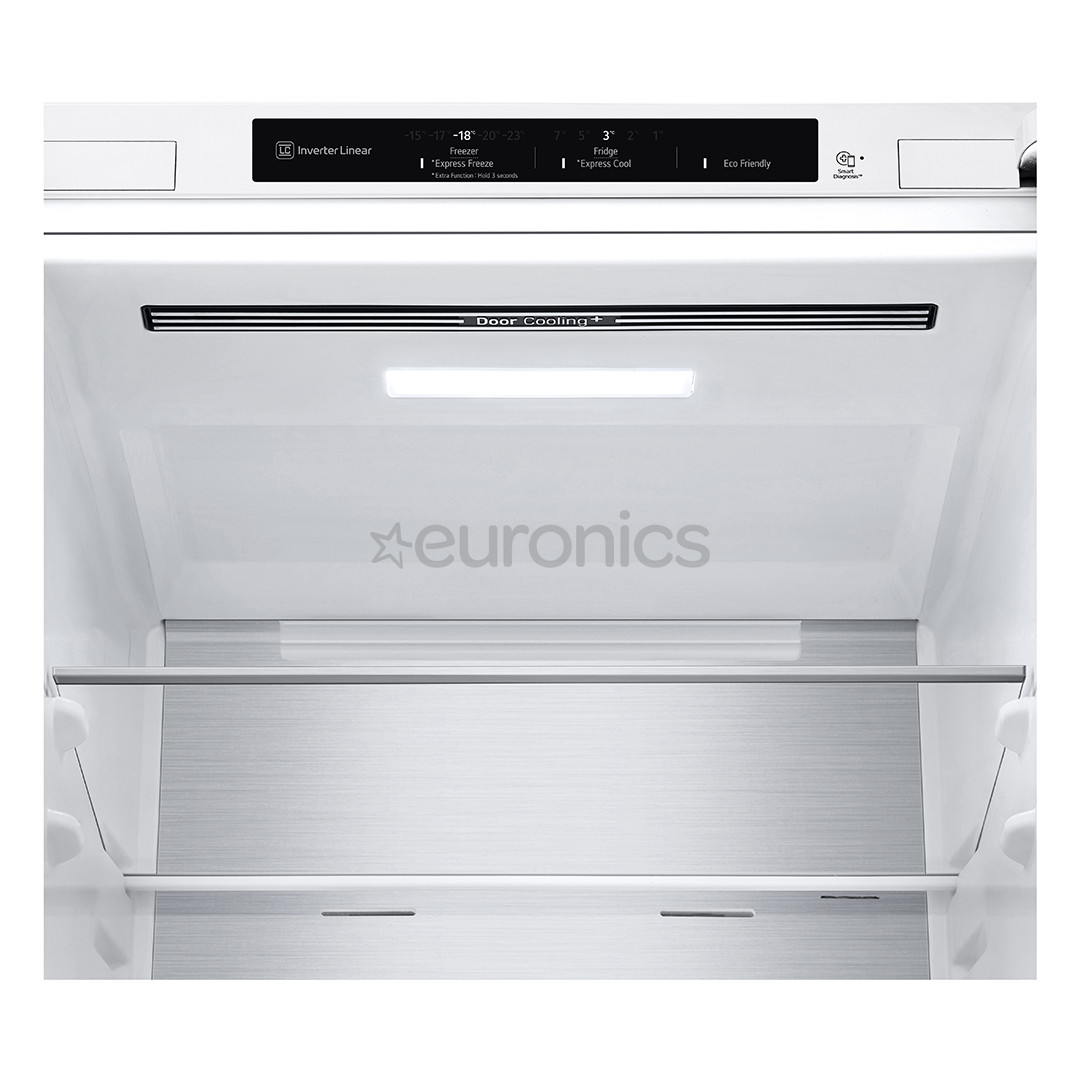 LG, NoFrost, 344 L, 186 cm, white - Refrigerator