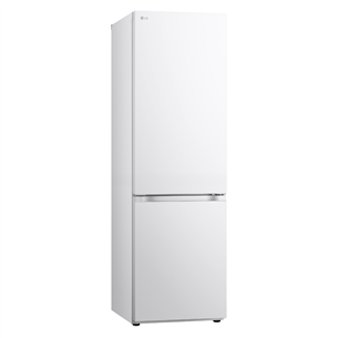 LG, NoFrost, 344 L, 186 cm, white - Refrigerator