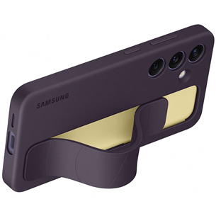 Samsung Standing Grip Case, Galaxy S24, tumši lillā - Apvalks viedtālrunim