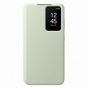 Samsung Smart View Wallet Case, Galaxy S24, zaļa - Apvalks viedtālrunim