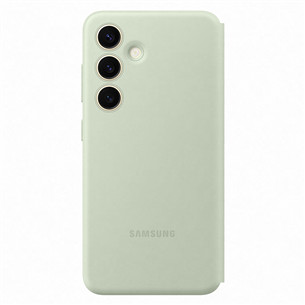 Samsung Smart View Wallet Case, Galaxy S24, light green - Case