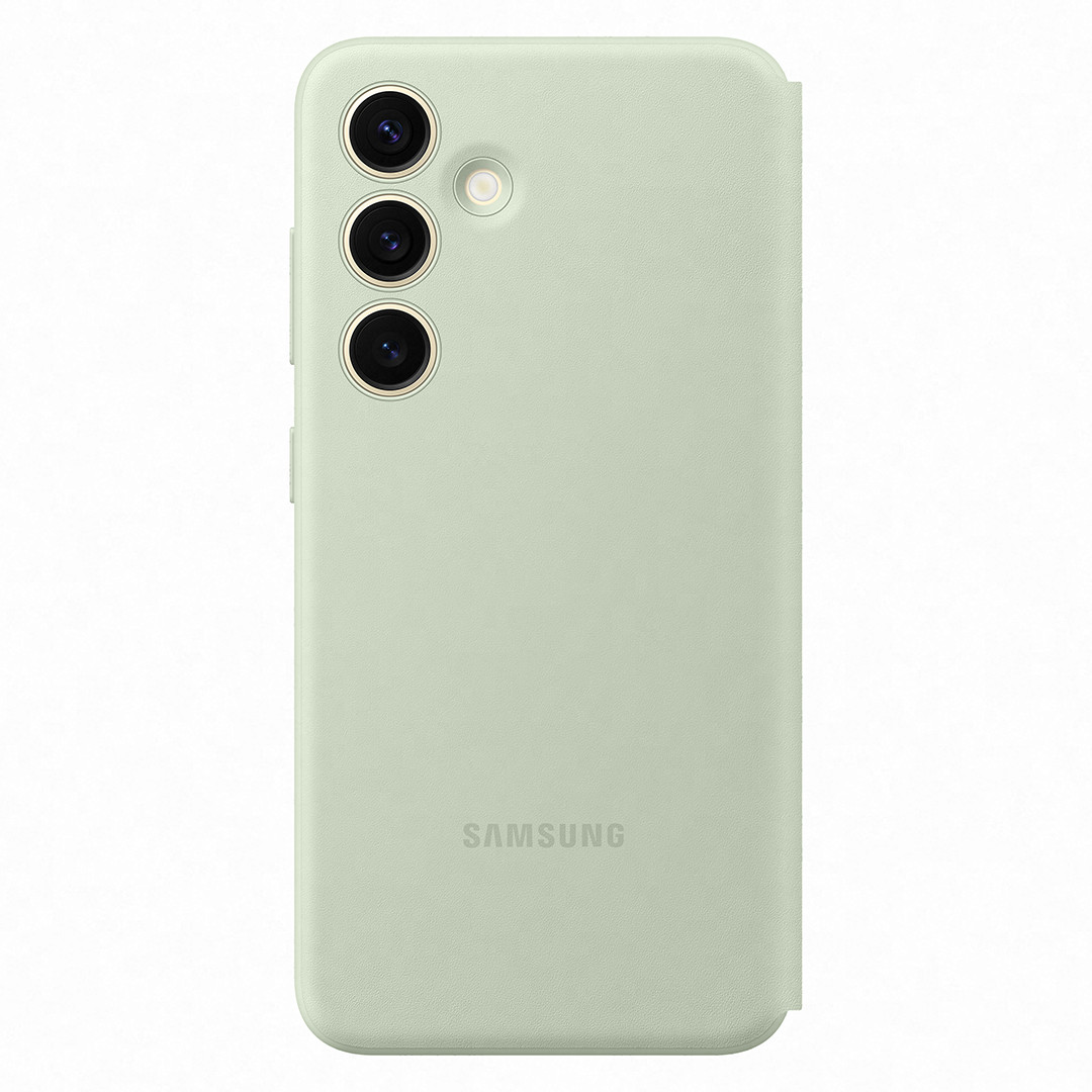 Samsung Smart View Wallet Case, Galaxy S24, light green - Case