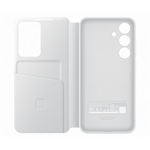 Samsung Smart View Wallet Case, Galaxy S24, white - Case