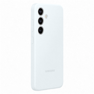 Samsung Silicone Case, Galaxy S24, balta - Apvalks viedtālrunim