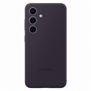 Samsung Silicone Case, Galaxy S24, tumši lillā - Apvalks viedtālrunim