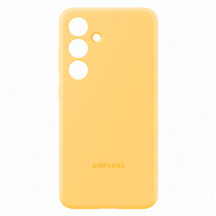 Samsung Silicone Case, Galaxy S24, yellow - Case