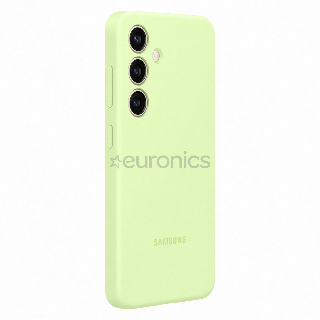 Samsung Silicone Case, Galaxy S24, light green - Case