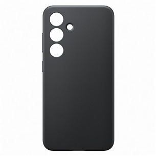 Samsung Vegan Leather Case, Galaxy S24, melna - Apvalks viedtālrunim