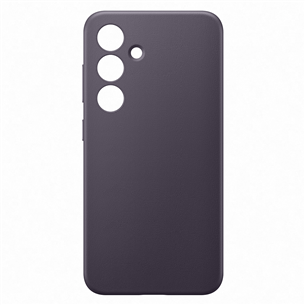 Samsung Vegan Leather Case, Galaxy S24, tumši lillā - Apvalks viedtālrunim