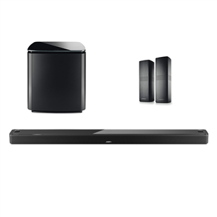 Bose Smart Ultra Soundbar + Bass Module 700 + Surround 700, melna - Soundbar mājas kinozāle