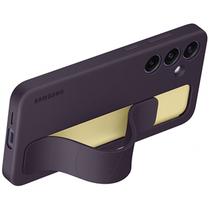 Samsung Standing Grip Case, Galaxy S24+, tumši lillā - Apvalks viedtālrunim