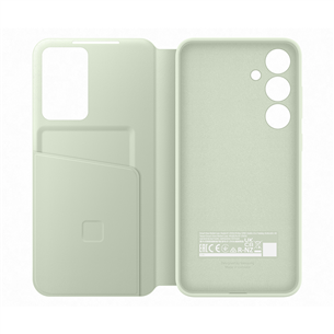 Samsung Smart View Wallet Case, Galaxy S24+, light green - Case