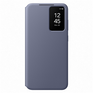 Samsung Smart View Wallet Case, Galaxy S24+, lillā - Apvalks viedtālrunim EF-ZS926CVEGWW