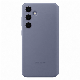 Samsung Smart View Wallet Case, Galaxy S24+, lillā - Apvalks viedtālrunim