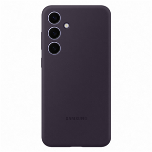 Samsung Silicone Case, Galaxy S24+, tumši lillā - Apvalks viedtālrunim