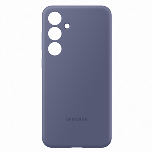 Samsung Silicone Case, Galaxy S24+, lillā - Apvalks viedtālrunim