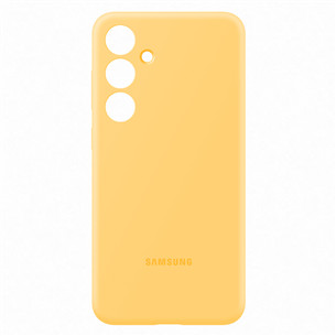 Samsung Silicone Case, Galaxy S24+, dzeltena - Apvalks viedtālrunim