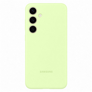 Samsung Silicone Case, Galaxy S24+, зеленый - Чехол