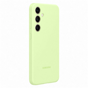 Samsung Silicone Case, Galaxy S24+, zaļa - Apvalks viedtālrunim
