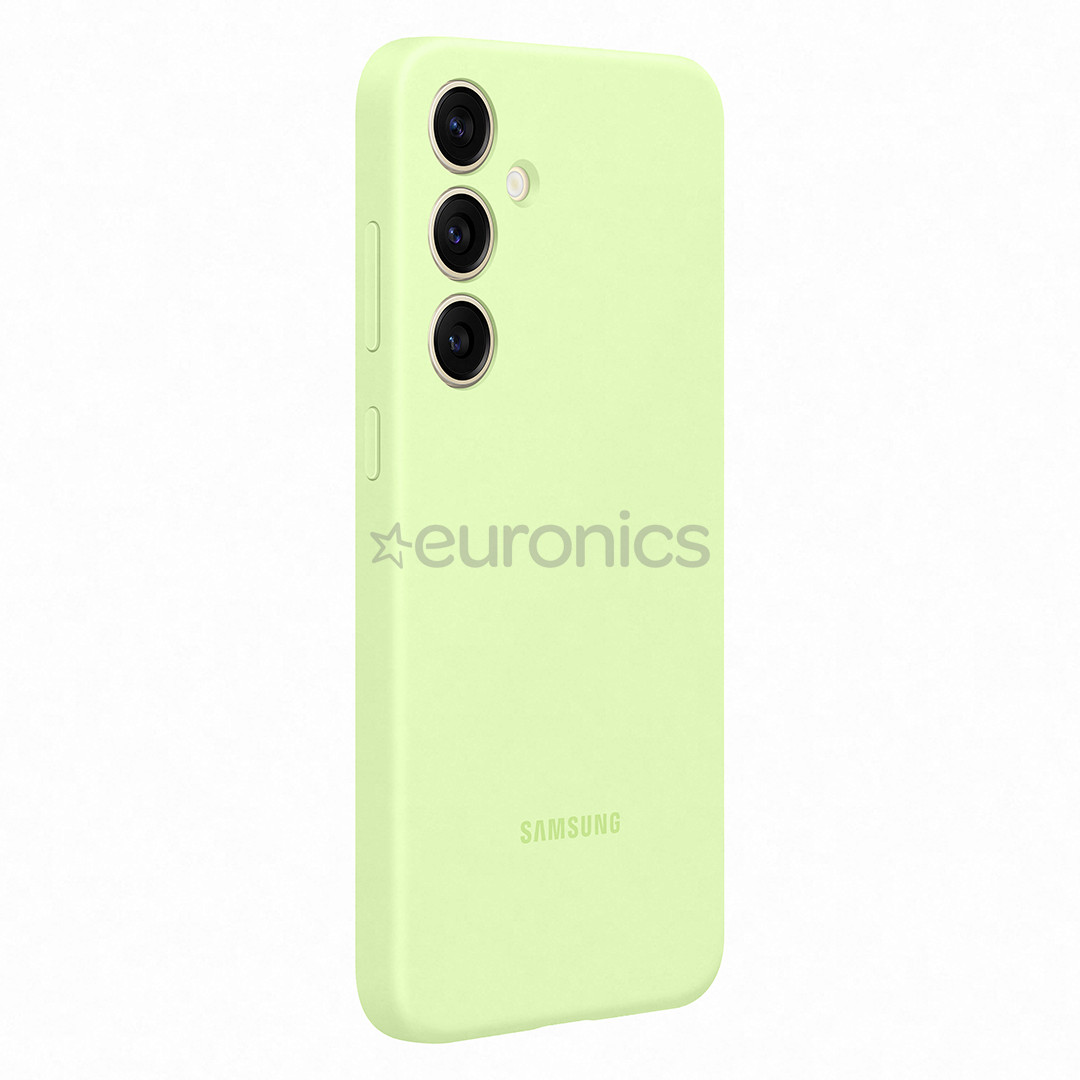 Samsung Silicone Case, Galaxy S24+, light green - Case