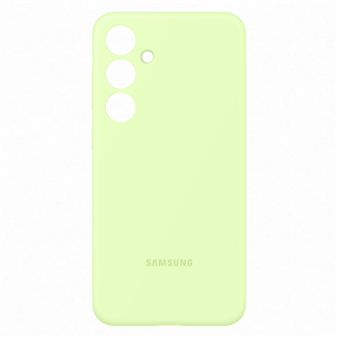 Samsung Silicone Case, Galaxy S24+, zaļa - Apvalks viedtālrunim