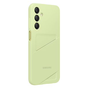 Samsung Card Slot Case, Galaxy A25 5G, zaļa - Apvalks viedtālrunim