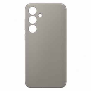 Samsung Vegan Leather Case, Galaxy S24+, taupe - Case