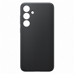 Samsung Vegan Leather Case, Galaxy S24+, melna - Apvalks viedtālrunim