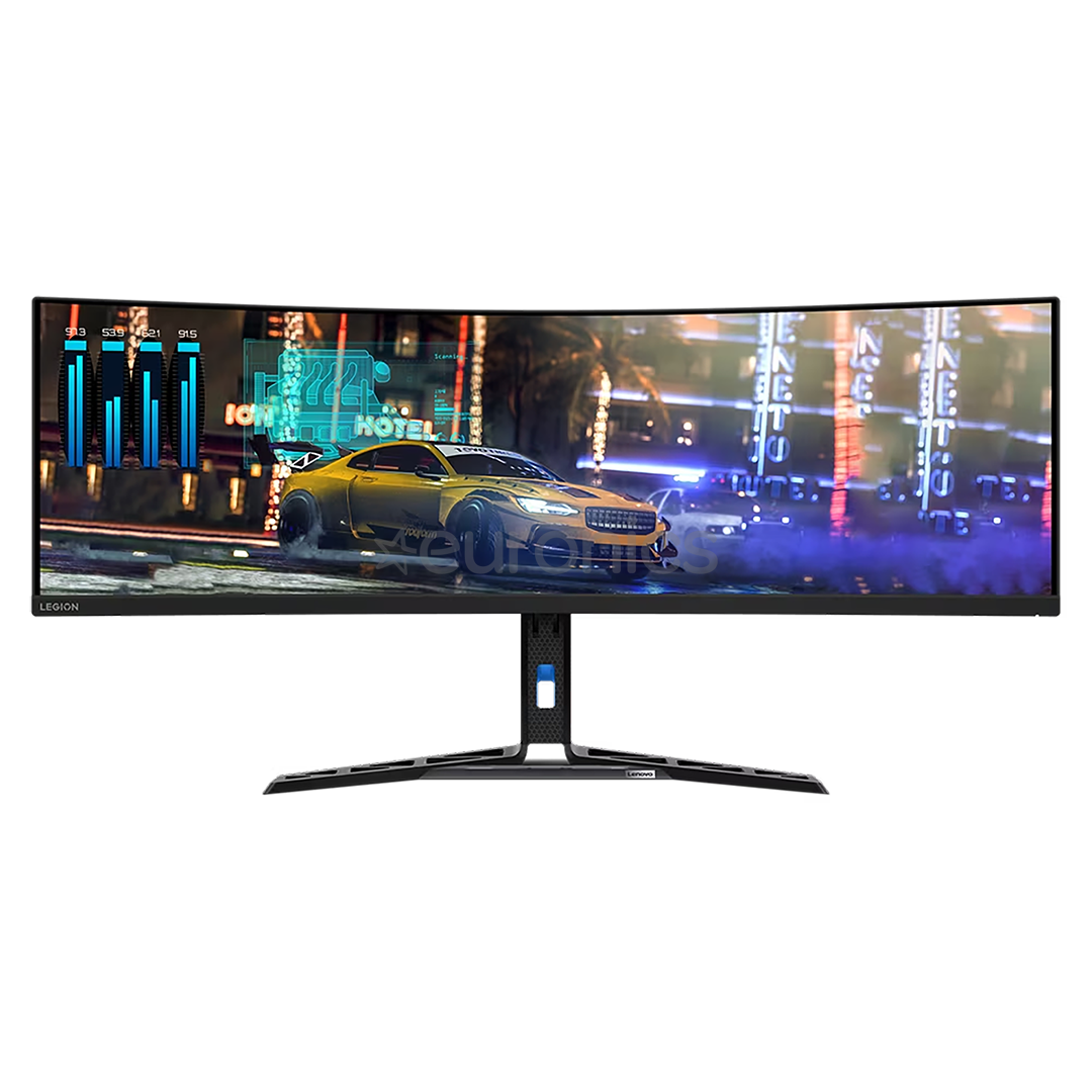 Lenovo Legion R45w-30, 45'', DQHD, LED VA, 170 Hz, USB-C, LAN, izliekts, melna - Monitors