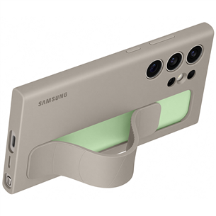 Samsung Standing Grip Case, Galaxy S24 Ultra, brūna - Apvalks viedtālrunim