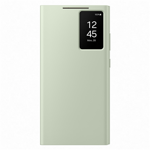 Samsung Smart View Wallet Case, Galaxy S24 Ultra, zaļa - Apvalks viedtālrunim