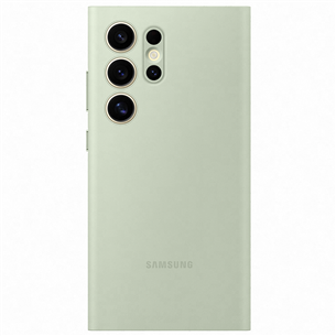 Samsung Smart View Wallet Case, Galaxy S24 Ultra, zaļa - Apvalks viedtālrunim