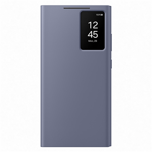 Samsung Smart View Wallet Case, Galaxy S24 Ultra, сиреневый - Чехол