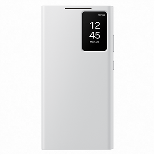 Samsung Smart View Wallet Case, Galaxy S24 Ultra, balta - Apvalks viedtālrunim