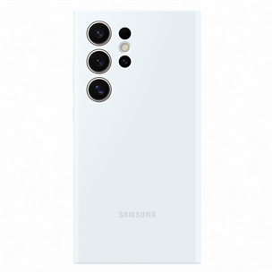 Samsung Silicone Case, Galaxy S24 Ultra, white - Case