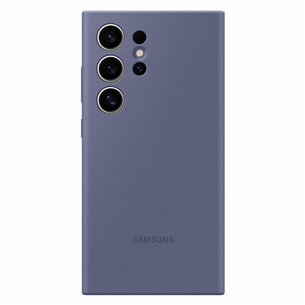 Samsung Silicone Case, Galaxy S24 Ultra, violet - Case
