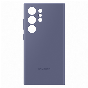 Samsung Silicone Case, Galaxy S24 Ultra, lillā - Apvalks viedtālrunim