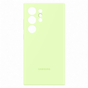 Samsung Silicone Case, Galaxy S24 Ultra, light green - Case