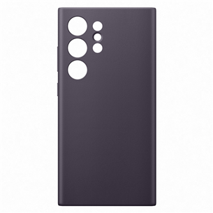 Samsung Vegan Leather Case, Galaxy S24 Ultra, dark violet - Case