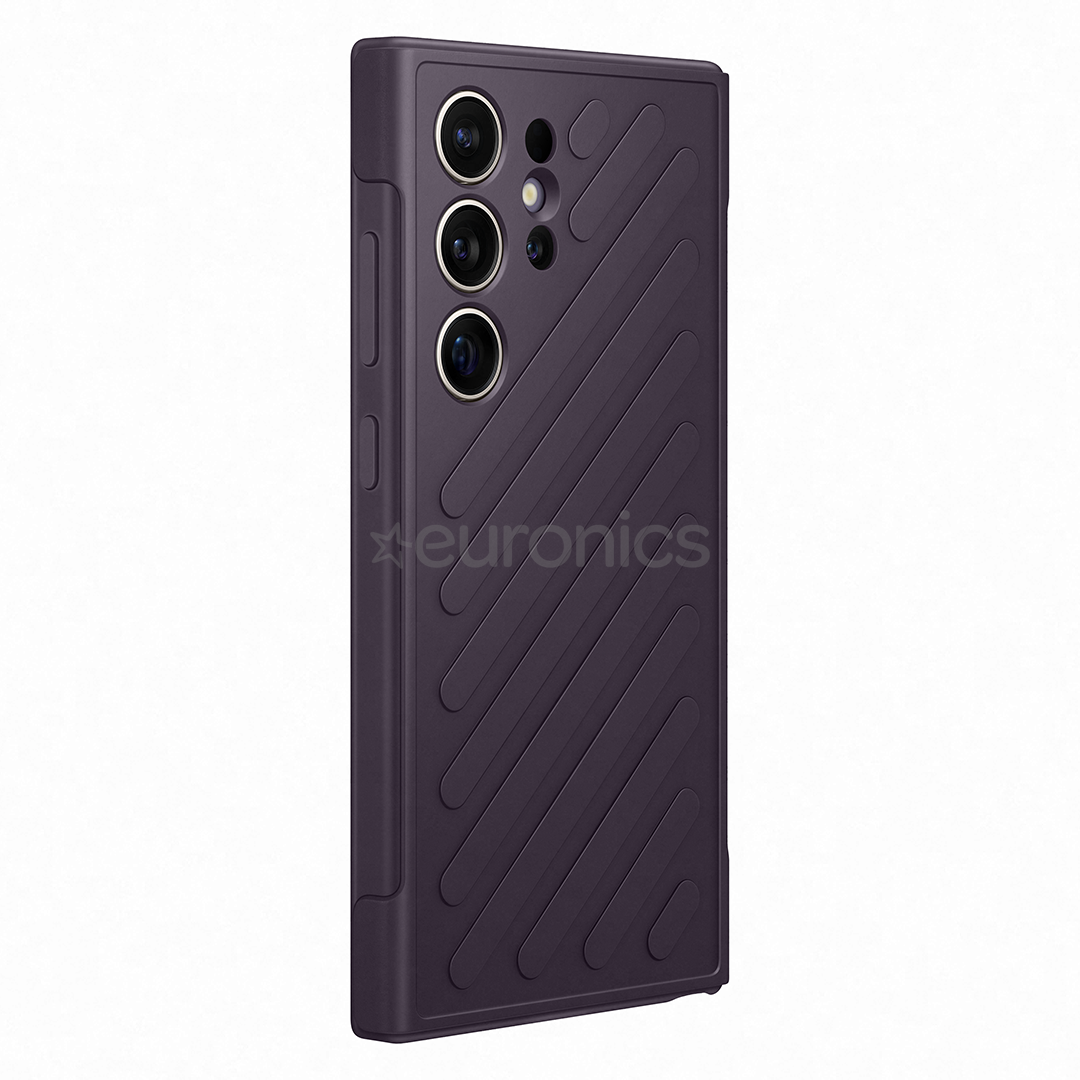 Samsung Shield Case, Galaxy S24 Ultra, tumši lillā - Apvalks viedtālrunim