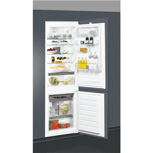 Whirlpool, StopFrost, 273 L, height 177 cm - Built-in refrigerator