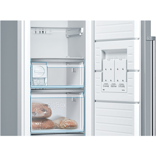 Bosch Series 6, NoFrost, 242 L, 186 cm, inox - Freezer