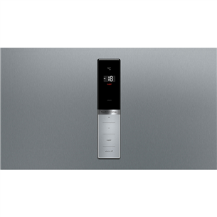 Bosch Series 6, NoFrost, 242 L, augstums 186 cm, nerūsējošā tērauda - Saldētava