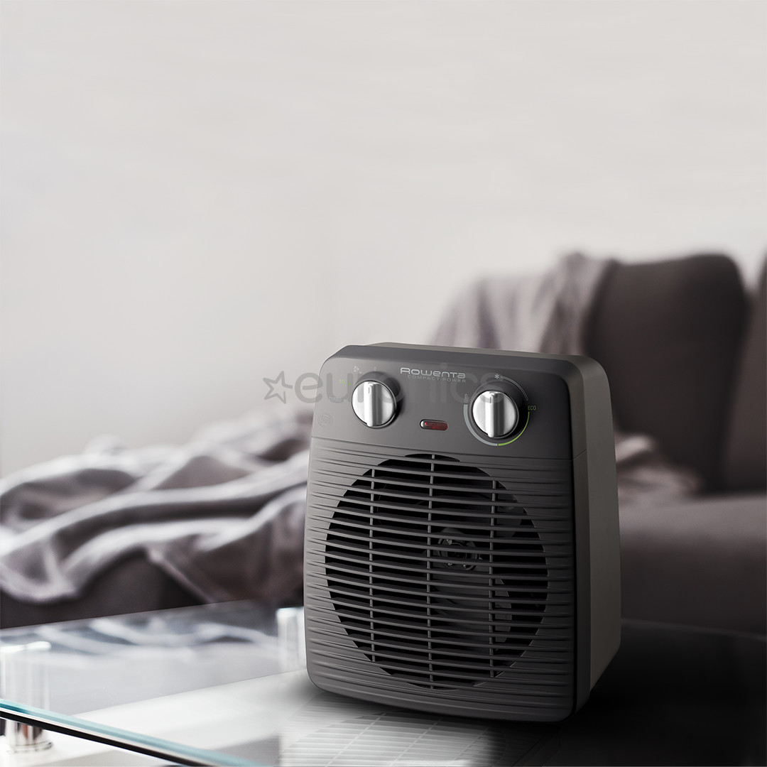 Rowenta Compact Power, 2000 Вт, темно-серый - Термовентилятор