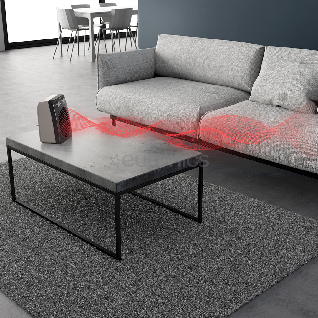 Rowenta Compact Power, 2000 Вт, темно-серый - Термовентилятор