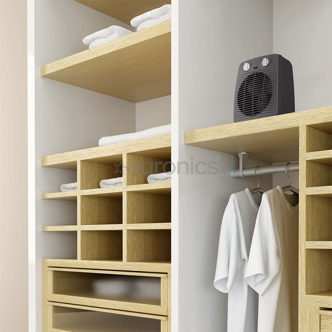 Rowenta Compact Power, 2000 Вт, темно-серый - Термовентилятор