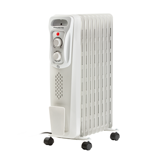 Rowenta Intensium, 2000 W, gaiši pelēka - Eļļas radiators BU2620F0