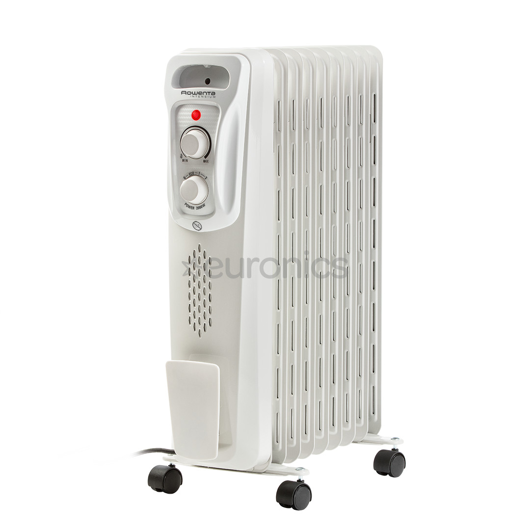 Rowenta Intensium, 2000 W, light grey - Oil heater BU2620F0