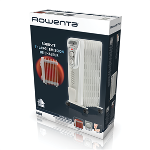 Rowenta Intensium, 2000 W, gaiši pelēka - Eļļas radiators