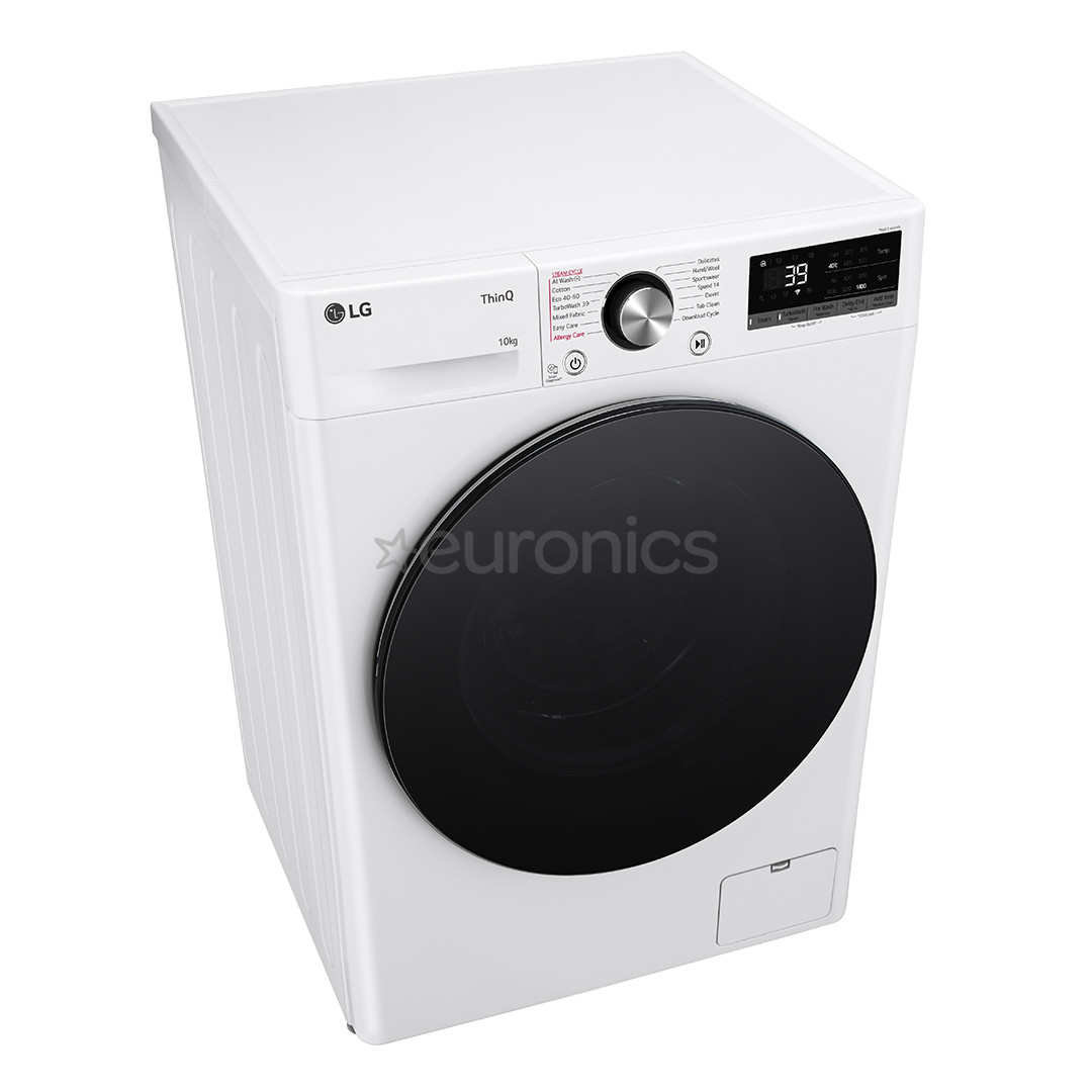 LG, 10 kg, depth 56,5 cm, 1400 rpm - Front load washing machine